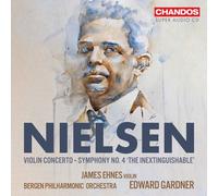 Nielsen / Ethnes / Bergen Philharmonic Orchestra - Violin Concerto Symphony No. 4 [Super-Audio Cd] Hybrid Sacd