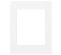 nielsen passepartout Premium 2,0 mm | format extérieur 40x50 cm pour format d'image 28x35 cm | blanc