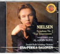 Nielsen – Symphonie n°2 « Les Quatre Tempéraments » / Pan et Syrinx / Suite Aladin – Salonen – CBS