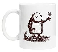 Nier Automata Robot Tasse de Tasse Réutilisable en Verre Blanc Pour le café de thé Coffee Cup