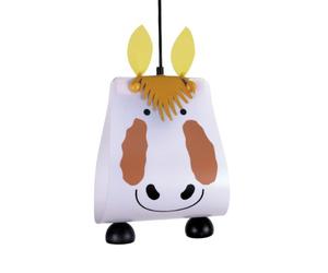 Niermann Standby 144 Cheval Lampe Suspendue pour Enfants Plastique / Bois 60 Watts