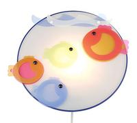 Niermann Standby 40684 Lampe de Mur pour Enfants Petit Poisson 25 x 25 x 8 cm