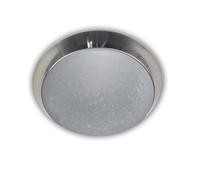 Niermann Standby A + + to E, Plafonnier - Bague décorative Nickel mat, Parchemin, Verre/métal, pergament, 25 x 25 x 8 cm