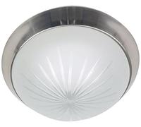 'Niermann Standby A + + to E, Plafonnier Bague décorative Nickel mat ", Verre/métal, Satiné, 25 x 25 x 8 cm
