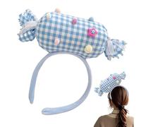 Niesel Bandeau femme | Bandeau 3D pour femmes et filles | Couvre-chef Coper Costumes | Pour Halloween Anniversaire Amis Fête de Scène