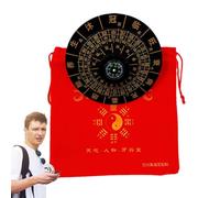 Niesel Boussole de survie, boussole de survie pour randonnées, boussole d'orientation pour aide à la randonnée et au camping | Boussole Feng Shui résistante pour une navigation précise