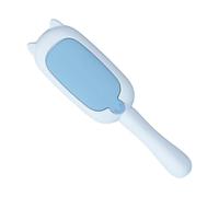 Niesel Brosse Anti-Peluche pour Chats - Outil de Toilettage Éliminant les Poils de Chat,Manche Ergonomique Accessoire de Toilettage et Nettoyage Textile pour Adultes et Famille