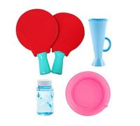 Niesel Bubbles Making Toys - Lot de bâtonnets à bulles géants avec solution - Jeu de plein air interactif amusant pour l'extérieur - Pour les fêtes en plein air, le parc, la pelouse, le jardin