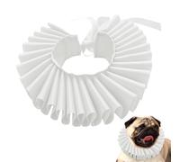 Niesel Collier à volants de clown pour chien | Collier à volants pour chien élisabéthain de la Renaissance - Collier à volants pour petit animal de compagnie