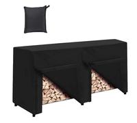 Niesel Couverture de grille de bois de chauffage, couverture de grille de bois - Couvercle de rack pour bois de chauffage Couverture de rack pour bois de chauffage résistant et