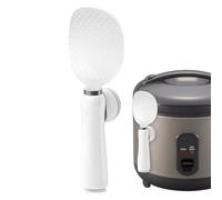 Niesel Cuillère à riz, palette de riz | Scooper magnétique debout - Gadget de cuisine Padle antiadhésif - Cuillère à servir les grains pour les grains résistants à la chaleur
