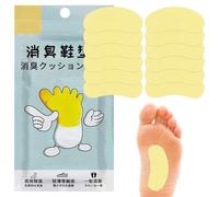 Niesel Désodorisant les autocollants à seme intérieure, autocollants d'élimination des odeurs de chaussures naturelles,Autocollants de déodorisation de chaussures - Absorbeur d'odeur, solution de