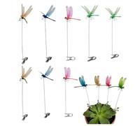 Niesel Épinglettes à pour éloigner Les - 12 pièces Effet 3D Dispositif Anti-Oiseau - Clips à | pour Jardin Balcon Garde-Corps Serre extérieure Cour Porche rétro Jardin Patio