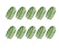 Niesel Feuilles de plantes de palmier artificielles, feuilles de plantes de palmier artificielles | Faux faux faux feuilles d'imitation,Faux fausses feuilles tropicales, imitation de