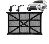 Niesel Filet de toit de voiture | Filet de rangement pour intérieur de voiture | Organiseur de toit portable pour voiture, camion, camionnette, minivan