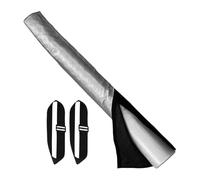 Niesel Gaine thermique pour tuyaux extérieurs | Protection pour tuyaux d'échappement | Isolation thermique flexible pour cheminées extérieures Climatisation Poêles