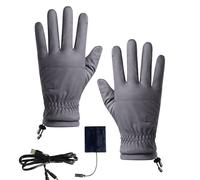 Niesel Gants chauffants coupe-vent USB pour sports de plein air | Moufles électriques ergonomiques pour le travail, le snowboard, la luge, le cyclisme, la randonnée