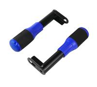 Niesel Glissières de cadre pour moto - Barre de crash arrière - Bâton anti-chute de rechange pour longue distance en plein air aventure quotidienne urbaine