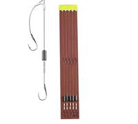 Niesel Hameçon De Pêche dans l'eau - Hameçons Double Assist pour Jigging | Kit Accessoires Leurre Dynamique Résistant Usure pour Surf Agua Flottant Poisson Chat