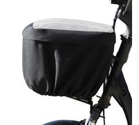 Niesel Housse imperméable pour panier de vélo, protection anti-poussière pour panier de vélo | Parasol pour porte-bagages arrière avec grande ouverture pour les jours ensoleillés