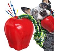 Niesel Jouet couineur pour chien - Jouet couineur pour chiot - Jouet interactif à mâcher pour la dentition et l'entraînement à rapporter - Pour l'extérieur, l'intérieur et la piscine - S'ennui