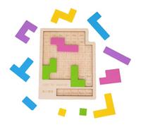 Niesel Jouet De Puzzle Calendrier - Interaction En Bois Portable - Jeu De Défi Quotidien Sur Les Dates - pour Adolescents, Étudiants, Déplacements, Chambre, Salle de Classe, Trajet en Voiture