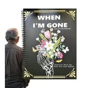 Niesel Journal organisateur pour la volonté finale, organisateur guidé pour la planification du patrimoine | Journal guidé pour l'héritage, les affaires, les biens et la planification funéraire