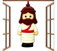 Niesel Kit de bricolage pour ornements de Noël avec boutons | Fournitures de fête saisonnières et festives | Kits de boutons de travail de Noël,Pour femmes famille amis enfants passionnés