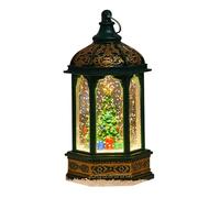 Niesel Lanterne Boule à Neige de Noël - Décoration Festive pour Maison à Noël - Décoration Lumineuse Festive pour Réunions à la Maison Fêtes et Activités