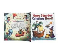 Niesel Livres de coloriage pour - Livre de coloriage de dessin animé avec lignes épaisses et motifs simples, jouet de coloriage pour soulager le stress et jeu d'art pour les tout-petits, les