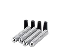 Niesel Lot de 4 goupilles de verrouillage de porte, bouton de tirage de porte, 4 rouleaux de levage de porte de véhicule de sécurité - Gang en métal pour véhicules, accessoires de