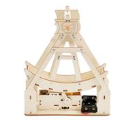 Niesel Modèle d'assemblage de navires, kit d'assemblage de navires de Pirate - Matériau de Construction de navires en Bois | Expérience en Sciences des Jouets pour Les pour Les de 7 à 14 Ans