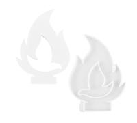 Niesel Moule de pigeon de paix pour décoration de bougeoir, moule de statue de pigeon | Moule en silicone artisanal époxy Flame Peace Pigeon, pour fondant au chocolat pour