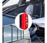 Niesel Nettoyeur de pare-brise pour voiture, matériel De Lancer Télescopique - Nettoyant pare-brise pour vitres de voiture, pour visibilité, camion, véhicule SUV berline Pickup avec pare-soleil