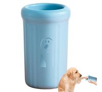 Niesel Nettoyeur de pied pour chien, nettoyant pour pattes pour chiens - Coupe de lavage des pieds sales, nettoyant portable non slip pour, adapté aux petites races de grande taille,