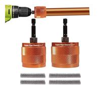 Niesel Nettoyeur de tuyauterie, outil de tuyauterie - outil de rechange pour polissage et nettoyage avec brosse - entretien des installations hydrauliques et de restauration des conduits