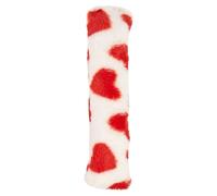 Niesel Oreiller en peluche pour chat | Jouets interactifs à mâcher pour chat de style amour - Accessoire apaisant doux, exercice d'intérieur pour chaton, jeu sonore froissé avec hochet en papier pour