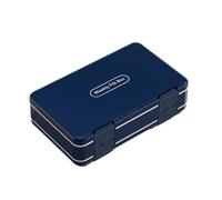 Niesel Organisateur de pilules hebdomadaire, organisateur quotidien de pilules - Boîte de supplément de médicaments portable - Grand organisateur de pilules de voyage dans le cas sept jours par