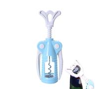 Niesel Ouvre-vin avec tire-bouchon, ouvre-bouteille de vin avec tire-bouchon à aile, vis en à double aile, équipement manuel pour la cuisine, le restaurant,