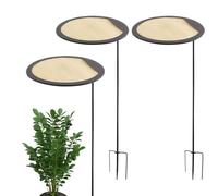 Niesel Parapluie de protection pour, tissu de protection solaire, 3 pièces, réglable, portable, pour terrasse, balcon, fleurs, légumes, jardin