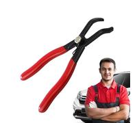 Niesel Pince de démontage de voiture, pince à enlever les ongles,Pince à enlever en acier pour attaches de panneau | Outil de suppression des ongles de pince à clip