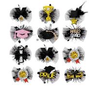 Niesel Pinces à Cheveux Plates Pour Femmes,Vingt-deux Pinces à Cheveux De Cérémonie | Accessoires De Coiffure Filles Étudiantes Coiffeurs Maquillage Fêtes