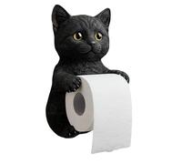 Niesel Porte-papier pour chats | Support pour rouleaux de papier avec motif de chat - Organisateur mural pour cuisine, salle de bain, maison chambre avec distributeur adorable