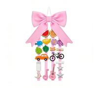 Niesel Porte-pinces à griffe - Support d'exposition en forme de pour fermoirs, organisateur pour cheveux | femmes et filles, organisation maison, chambre, placard, dressing