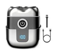 Niesel Rasoir électrique pour homme - Rasoir électrique pour homme avec tête de tondeuse | Rechargeable étanche avec écran LED portable de voyage