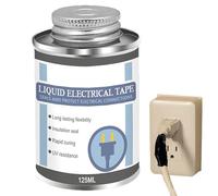 Niesel Ruban isolant liquide pour isolation de câbles électriques de 125 ml | Ruban isolant électrique adhésif | Pour l'amélioration de la maison, les composants électroniques et les appareils