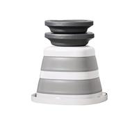 Niesel Seau pliant, bac à eau, 10 l, anti-déversement, avec poignée pour jardin, lavage, voiture, salle de bain, voyage