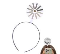 Niesel Serre-tête pour femme - Pince à cheveux rotative créative - Accessoires de cheveux décontractés pour tous les jours - Fournitures de mode pour garçons, filles, étudiants, programmeurs