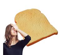 Niesel Simulation de gâteau alimentaire réaliste, modèle de décoration de pain alimentaire | Pain artificiel en mousse souple réaliste,Cadeau durable et sûr pour la photographie de pain