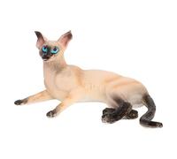 Niesel Statue de Chat - Décoration réaliste pour Bureau, modèle à Collectionner pour Maison, Ornements d'exposition pour collectionneurs dans Le Salon ou la vitrine